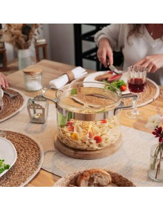 BELISSAM PENTOLA CON COPERCHIO IN VETRO 2