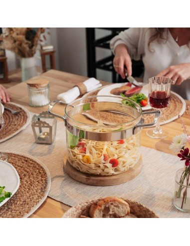 BELISSAM PENTOLA CON COPERCHIO IN VETRO