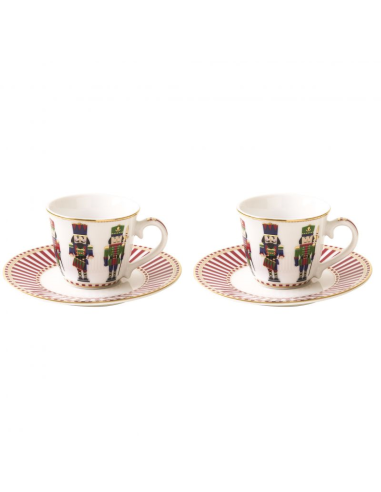EASY LIFE SET 2 TAZZINE DA CAFFÈ 80 ML -...