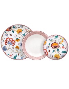 ANDREA FONTEBASSO SERVIZIO PIATTI 18 PEZZI - MOON KIMONO