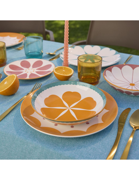 ANDREA FONTEBASSO SERVIZIO PIATTI 18 PEZZI - MOON MADAME