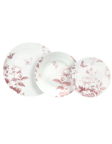 ANDREA FONTEBASSO SERVIZIO PIATTI 18 PEZZI -...