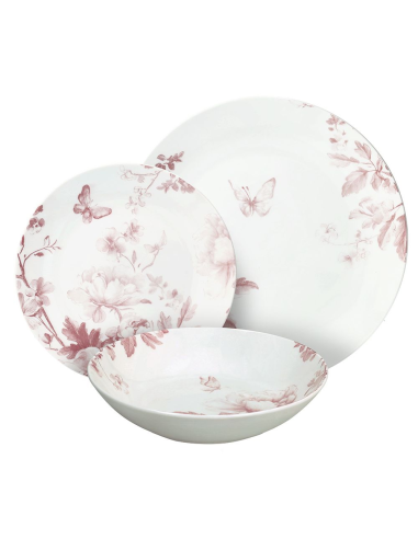 ANDREA FONTEBASSO SERVIZIO PIATTI 18 PEZZI -...