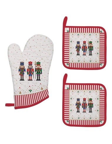 EASY LIFE SET 2 PRESINE + 1 GUANTO DA CUCINA -...