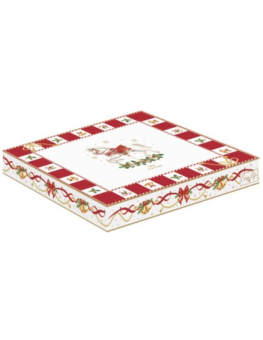 EASY LIFE PIATTINO DOLCE NATALIZIO 22.5 CM -...