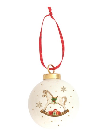 EASY LIFE PALLINA PER ALBERO DI NATALE Ø 7 CM - MAGIE DE NOEL