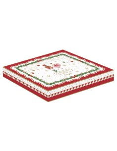 EASY LIFE PIATTO AD ABETE 20.5 X 25.5 CM - MAGIE DE NOEL 2