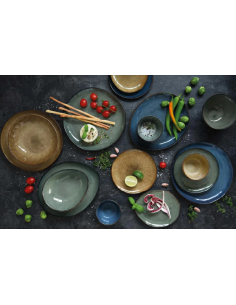 EASY LIFE PIATTO DESSERT OVALE 20 CM IN STONEWARE - GENESIS