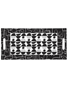 EASY LIFE VASSOIO RETTANGOLARE IN MELAMINA - GRAFFITI