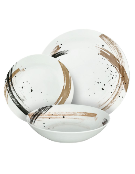 ANDREA FONTEBASSO SERVIZIO PIATTI 18 PEZZI - MOON RADIKA