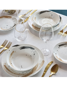 ANDREA FONTEBASSO SERVIZIO PIATTI 18 PEZZI - MOON RADIKA 2