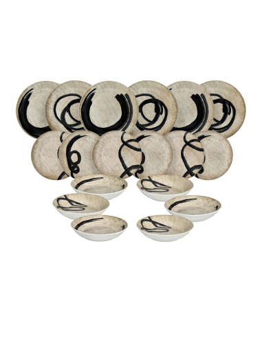 ANDREA FONTEBASSO SERVIZIO PIATTI 18 PEZZI -...