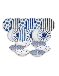 ANDREA FONTEBASSO SERVIZIO PIATTI 18 PEZZI - MOON MIRAGE 2