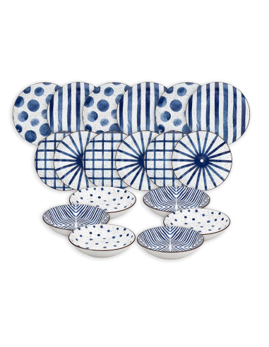 ANDREA FONTEBASSO SERVIZIO PIATTI 18 PEZZI -...