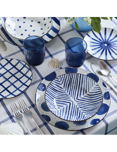 ANDREA FONTEBASSO SERVIZIO PIATTI 18 PEZZI -...