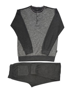 JAMAS PIGIAMA UOMO SERAFINO MANICA LUNGA E PANTALONE LUNGO 2