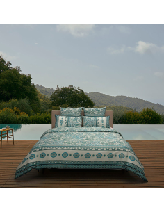 FAZZINI COMPLETO LENZUOLA-COPRILETTO 2 PIAZZE IN RASO -... 2