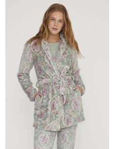 NOIDINOTTE VESTAGLIA DONNA IN CORAL FLEECE - SOFY