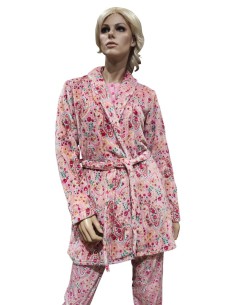 NOIDINOTTE VESTAGLIA DONNA IN CORAL FLEECE - SOFY 2