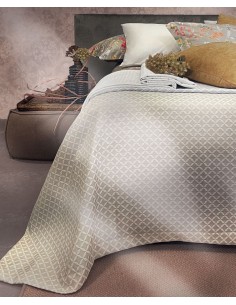 DONDI COPRILETTO MATRIMONIALE LISCIO 270 X 270 CM IN...