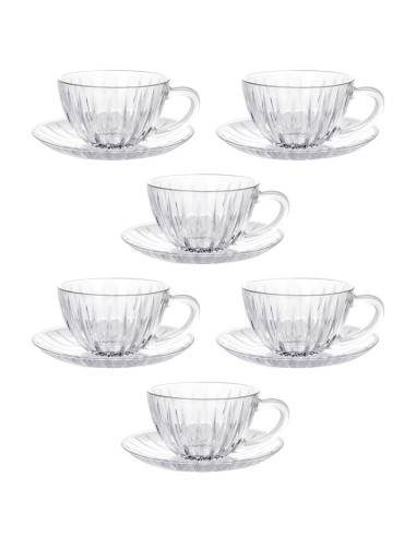 ANDREA FONTEBASSO SET 6 TAZZE THE 210 ML CON...