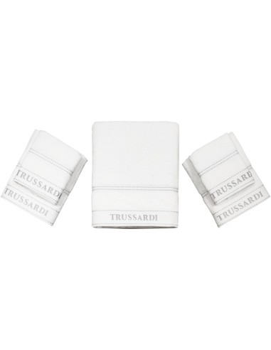 TRUSSARDI COMPLETO DA BAGNO 5 PEZZI IN SPUGNA...