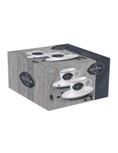 EASY LIFE SET 2 TAZZE CAFFÈ CON PIATTINO 100 ML - KITCHEN... 2