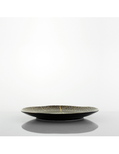 WEISSESTAL SET 6 PIATTI FRUTTA 20.5 CM - ONIX BLACK LEAF 2