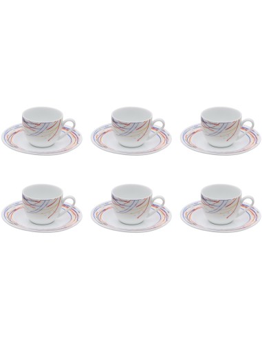 GALBIATI MILANO SET 6 TAZZE CAFFÉ 90 ML IN...