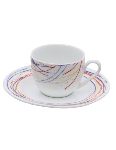 GALBIATI MILANO SET 6 TAZZE CAFFÉ 90 ML IN PORCELLANA -... 2