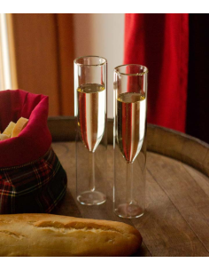 WD LIFESTYLE SET 2 CALICI FLUTE 15 CL IN VETRO BOROSILICATO 2