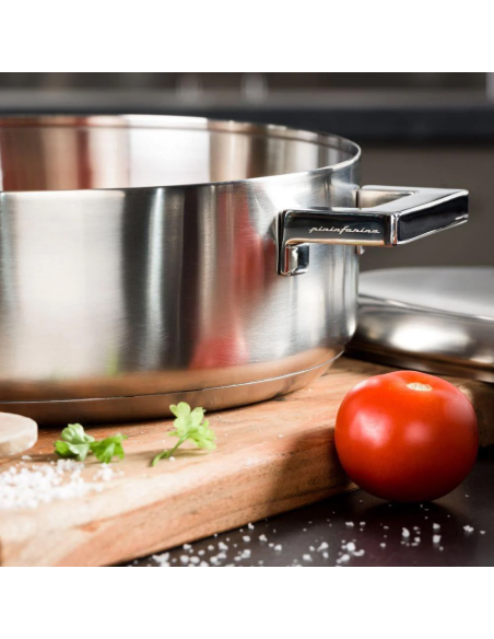 MEPRA TEGAME IN ACCIAIO INOX - STILE BY PININFARINA