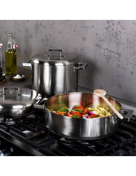 MEPRA TEGAME IN ACCIAIO INOX - STILE BY PININFARINA