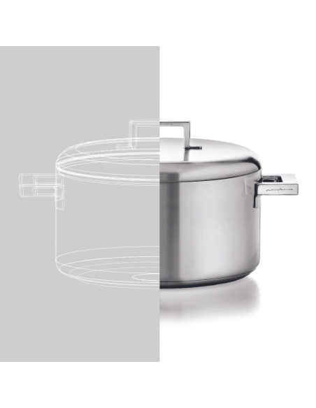 MEPRA CASSERUOLA ALTA 2 MANICI - STILE BY PININFARINA