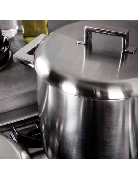 MEPRA PENTOLA ALTA IN ACCIAIO INOX - STILE BY PININFARINA