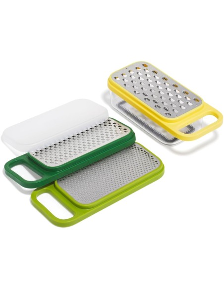 JOSEPH JOSEPH SET GRATTUGIA 3 IN 1 CON CONTENITORE - MULTI GRATE