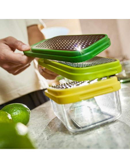 JOSEPH JOSEPH SET GRATTUGIA 3 IN 1 CON CONTENITORE - MULTI GRATE