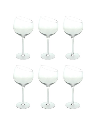 ANDREA FONTEBASSO SET 6 CALICI VINO ROSSO 54 CL...