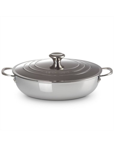 Le Creuset Tegame 30 cm 4.8 Lt con coperchio in...