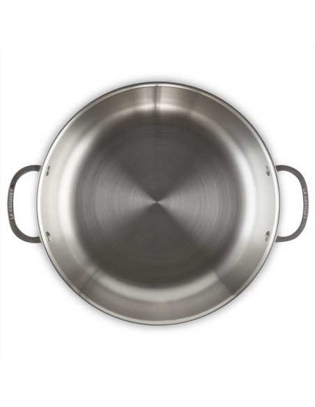 Le Creuset Tegame 30 cm 4.8 Lt con coperchio in Acciaio inox - Evolution