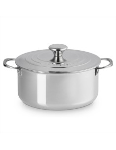 Le Creuset Casseruola con coperchio in Acciaio inox -...