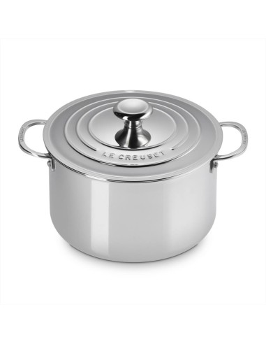 Le Creuset Pentola con coperchio in Acciaio...