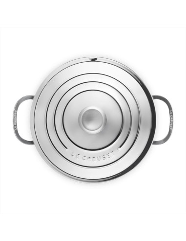 Le Creuset Pentola con coperchio in Acciaio...