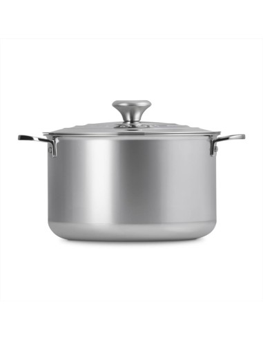 Le Creuset Pentola con coperchio in Acciaio...