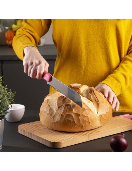 TREBONN TAGLIERE IN BAMBOO CON COLTELLO CHEF INTEGRATO -  ARTÙ