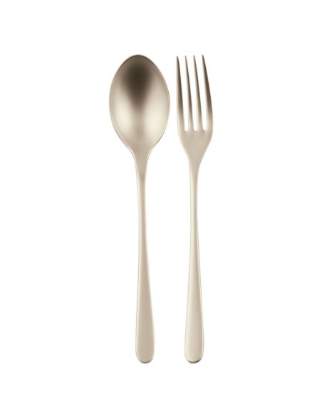 SAMBONET COFANETTO POSATE A SERVIRE - TASTE PVD ANTIQUE