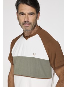 LIU JO PIGIAMA UOMO GIROCOLLO MEZZA MANICA E PANTALONCINO... 2