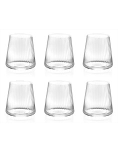 EVVIVA SET 6 BICCHIERI ACQUA 40 CL IN VETRO - REALE