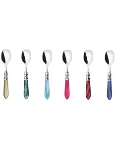 BUGATTI SET 6 CUCCHIAINI GELATO AVORIO - ALADDIN