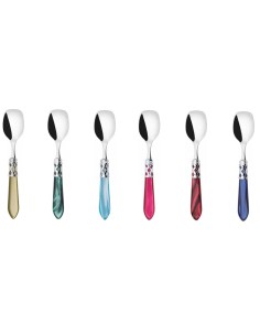 BUGATTI SET 6 CUCCHIAINI GELATO AVORIO - ALADDIN 2